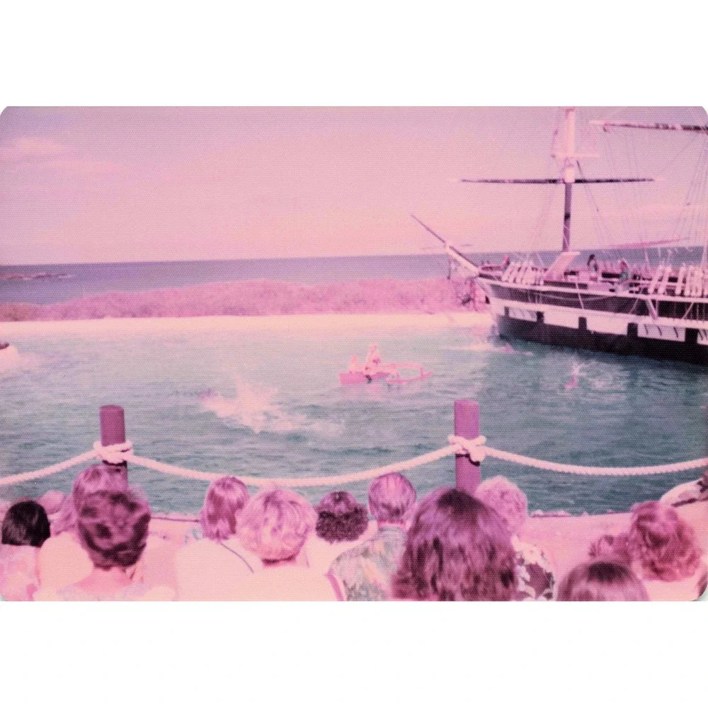 Vintage 1970s Sea Life Park Hawaii Dolphin Show Tall Ship Photo Lot of 17 - Picture 11 of 16